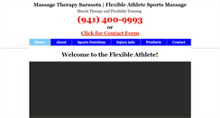 Desktop Screenshot of flexibleathlete.com